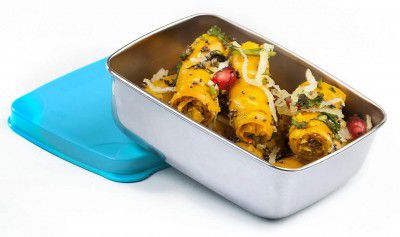 Signoraware Handy Steel container, Set of 1, 150ml