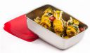 Signoraware Handy Steel Container, Set of 1, 150ml, Red...