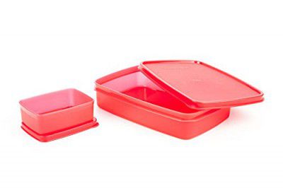 SignoraWare Easy Jumbo Compartment Lunch Box Set of 2