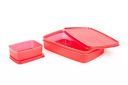SignoraWare Easy Jumbo Compartment Lunch Box Set of 2...