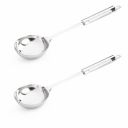 Signoraware ladle (Dual Tone) 14 inch Set of 2 Silver...