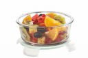 SignoraWare Lock 'N' Store Round High Microwave Oven Borosilicate Safe Glass Container with Air Tight Lid | Multipurpose Jar Box (240ml, Transparent, Food Grade)...