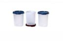 Signoraware Modular Round Plastic Container Set, 450ml, Set of 3, Multicolour...