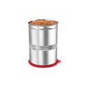 Signoraware Modular Steel Container 2.5ltr, Set of 1, Red...