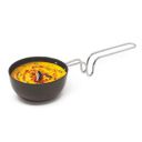Signoraware Opulent Non Stick Tadkapan 13cm | Ergonomically Designed Handle | Compact, Efficient & Stylish Tadka Pan | Ideal for Quick Tasks tadka for dal & Seasoning for Veggies (500ml | Steel)...