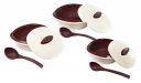 Signoraware Plastic Casserole Set, 6-Pieces, Maroon...