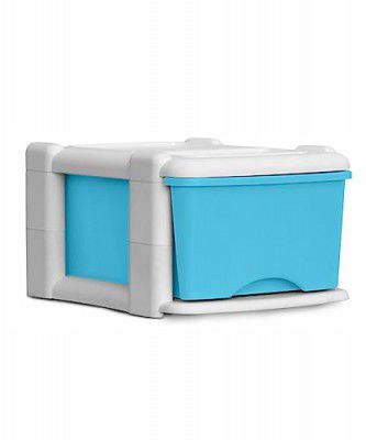 Signoraware Rectangular Box Big, Multi Purpose Box, Multi Utility Storage, (1 Pc, Blue)