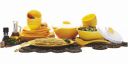 Signoraware Round Dinner Set, 31-Pieces, Lemon Yellow...
