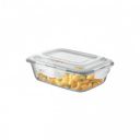 Signoraware Safe N Store Glass Rectangular Container | Microwave Safe | Ideal for Carrying (370ml | Clear)...