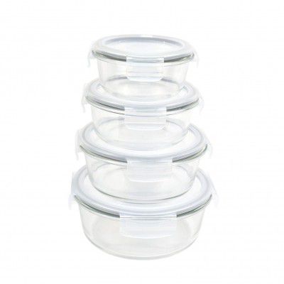Signoraware Safe N Store Glass Round Container 