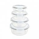 Signoraware Safe N Store Glass Round Container ...
