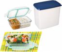 Signoraware Slim High Borosilicate Bakeware Safe Big Lunch Box ...