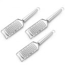 Signoraware Stainless Steel Cheese Grater, Set of 3, Multicolour...