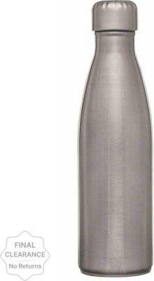 Signoraware Stainless Steel Cola Steel Water Bottle 1000 ml  (Pack of 1, Silver, Steel)