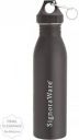 Signoraware Stainless Steel Ozel Steel Water Bottle 750ml (Pack of 1, Black, Steel)...
