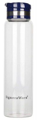 Signoraware Starlite Borosilicate Glass Bottle, Set of 1, 550 ml