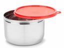 Signoraware Store well Steel Container 1.1ltr, 1pc, Red (Stainless Steel)...