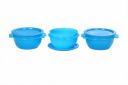 Signoraware Three Star Small Bowl Set, 500ml, Set of 3, Turkish Blue...