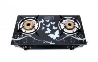Sigri-wala Cute-2B ISI Certified Steel Manual Gas Stove  (2 Burners)