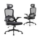 SIHOO M102C Ergonomic Office Chair for Work from Home - High Back with Dual Back Design, Adjustable Individual Lumbar, 3D Armrests, Adjustable Headrest and Comfortable Thick Cushion (Black)...