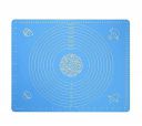Silicone Baking Mat for Pastry Rolling (Random Color) (Baking Mat 50 * 40 cm)...