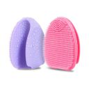 Silicone Facial Cleansing Brush, Skin Care, 2 Pieces (Pink+Purple)...