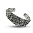 SILVERIC Hanuman Ji Kada for Men - Silver Plated Adjustable Bracelet...
