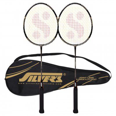 Silver's Jointless Aluminium Alloy Composite Impulse Badminton Kit 
