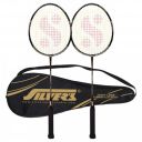 Silver's Jointless Aluminium Alloy Composite Impulse Badminton Kit ...