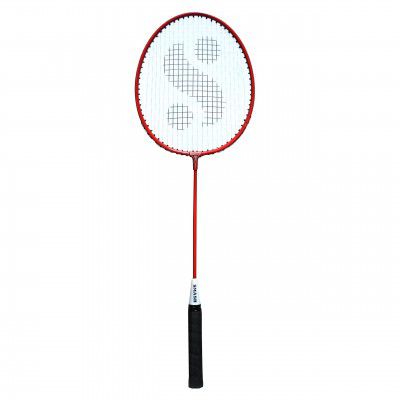 Silvers SIL-SMASH Aluminum Badminton Racquet (Red)