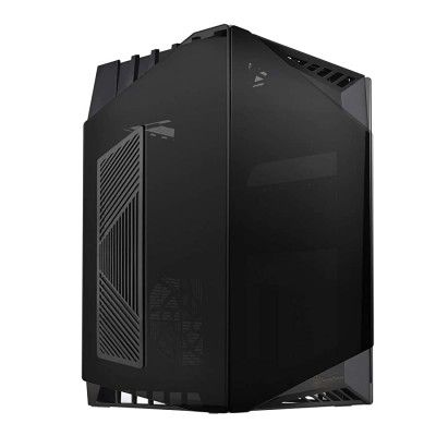 Silverstone LD03B-AF Airflow Version Mini-ITX Case Four Side Tempered Glass Panels Pre-Installed 2 x 120mm Fans USB Type-C x 1 (SST-LD03B-AF)