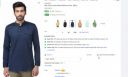 SIMAWAT  Men Solid Cotton Blend Pathani Kurta  (Blue)...