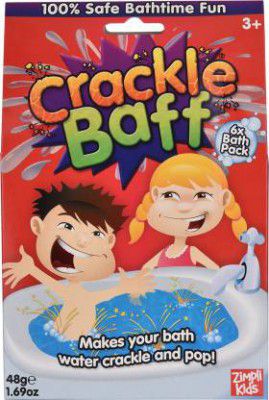 SIMBA CRACKLE BAFF, 6 PACK 48 GRAMS Bath Toy (Multicolor)