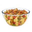 SIMPARTE Lumina Borosilicate Glass Mixing and Serving Bow 1000ml...