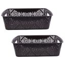 SIMPARTE Plastic Turkish Medium Basket for Kitchen...