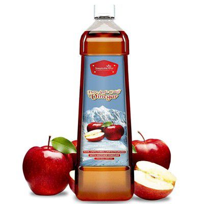 Simply Herbal Apple Cider Vinegar with Mother – Natural, Raw, Unfiltered, Unflavored – 500ml for weight loss (1)
