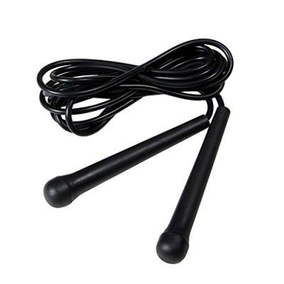 Simran Sports Black Adjustable Jump Rope for Speed Skipping. Lightweight Jump Rope for Women, Men, and Kids. Skipping Rope for Fitness. Speed Jump Rope for Workout, Women Exercise