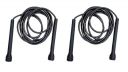 Simran Sports Black Skipping Rope, Skipping Rope for Exercise, Fitness Rope, Exercise Rope, Pencil Fitness Skipping Rope Pack of 2...