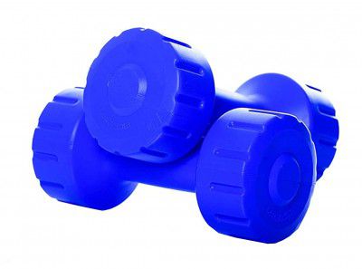 SIMRAN SPORTS Dumbbells , Blue 2Kg Pvc Dumbbells Set, 1 Pair Dumbbells (1Kgx2)