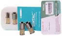 Simtac LED Indicator Bulbs Amber Color Cross Pin - Set of 4 Pieces...