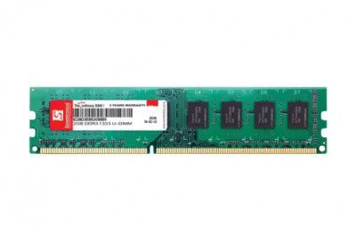 simtronics 2 GB DDR3 1333Mhz DDR3 2 GB (Single Channel) PC (2GB DDR3 DIMM RAM 1333Mhz)  (Green)