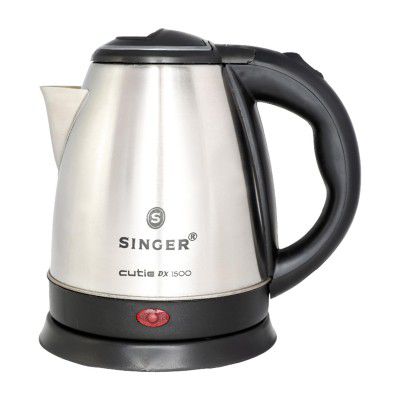 SINGER Cutie DX Electric Kettle 1350 Watts | 2 Years Warranty | 1.5 Liters 