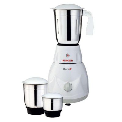 SINGER Duro Plus 500-Watt Heavy Duty Mixer Grinder For Kitchen 