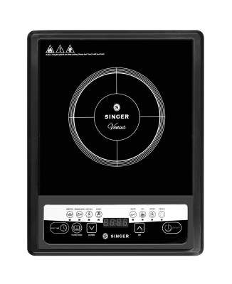 Singer Venus 1400-Watt Induction Cooktop (Black)