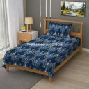 Single Flat Bedsheet 60 x 90 Inch with 1 Pillow Cover