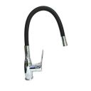 Sink Tap Swan Neck with 360 Flexible Swivel Spout, Hot & Cold, Brass...