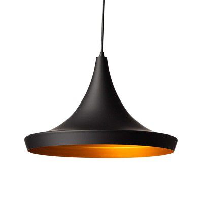 SINOMAN Black Hanging Lights for Living Room (Tulip, Without Bulb)