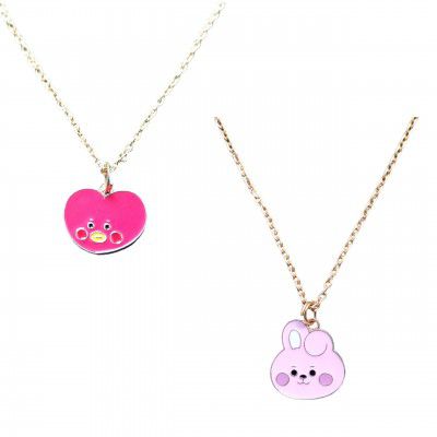 SIRANI BTS CHARCTER PENDANT NECKLACE FOR WOMEN GIRLS KIDS| GIFT FOR BTS LOVERS| PENDANT NECKLACE FOR GIRLS AND WOMEN