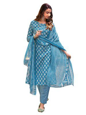SIRIL Women's Cotton Printed Unstitiched Dress Material