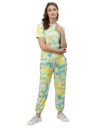 SIRIL Women's Knitted & Block Printed Cotton Lycra Co-ords Set/Sleepwear/Night Dress/Night Wear/Pajama Sets...